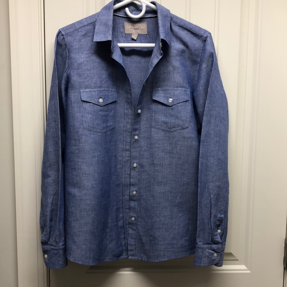 Banana Republic Soft Wash Button Down Shirt